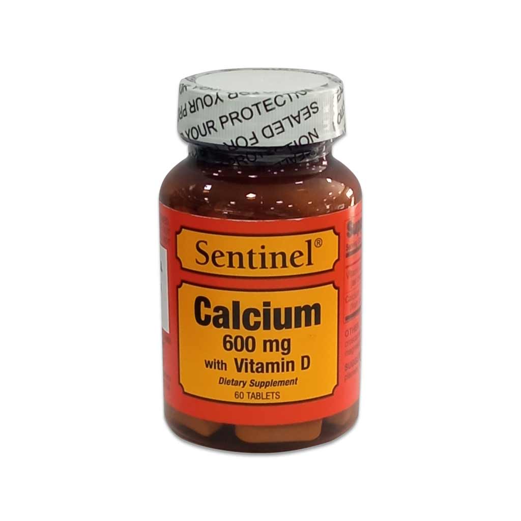 Sentinel Calcium 600Mg Tablets 60'S