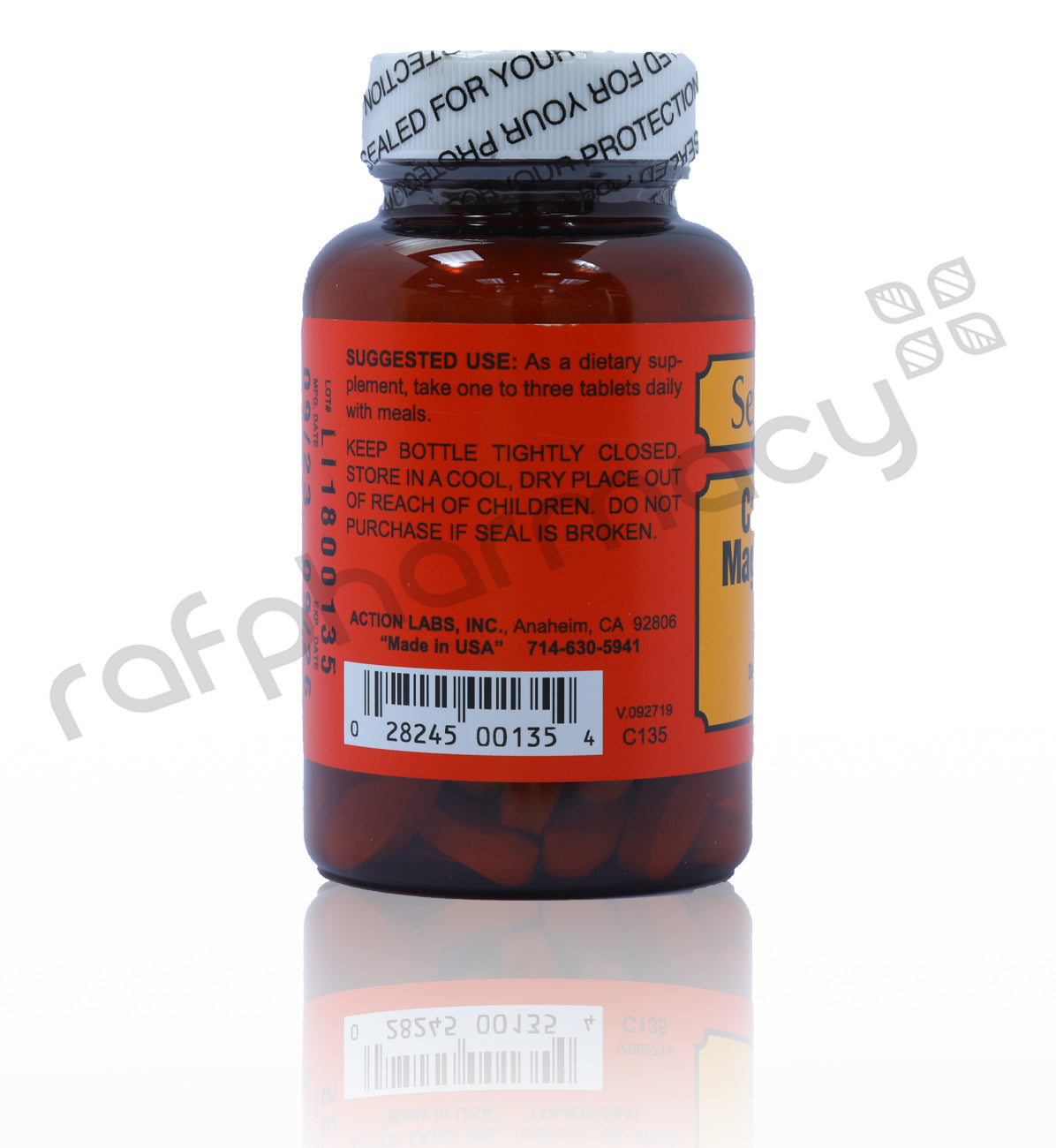 SENTINEL CALCIUM + MAGNESIUM + ZINC TABLETS 100'S