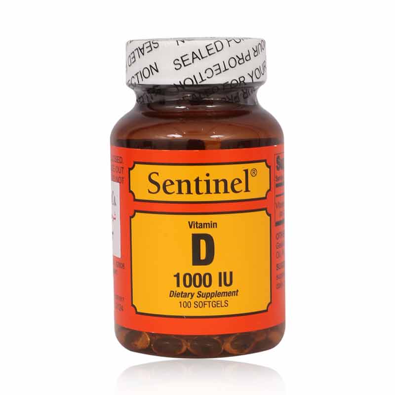 SENTINEL D3 1000 IU SOFTGELS 100'S