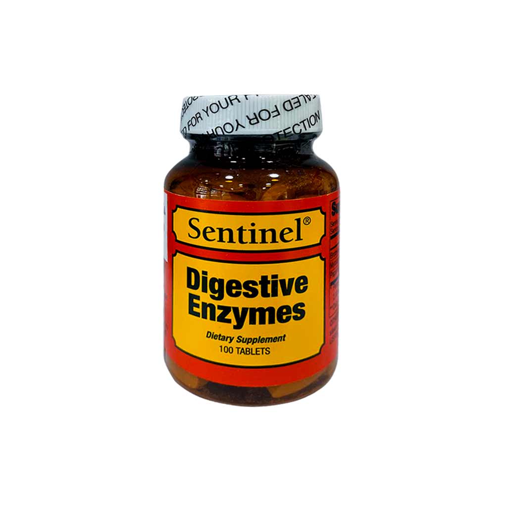 Sentinel Digestive Enzymes Tablets 100'S