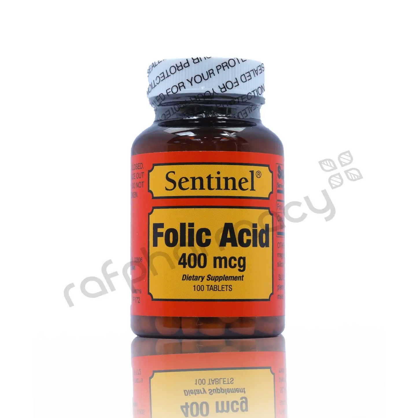 Sentinel Folic Acid 400Mg Tab 1X100's