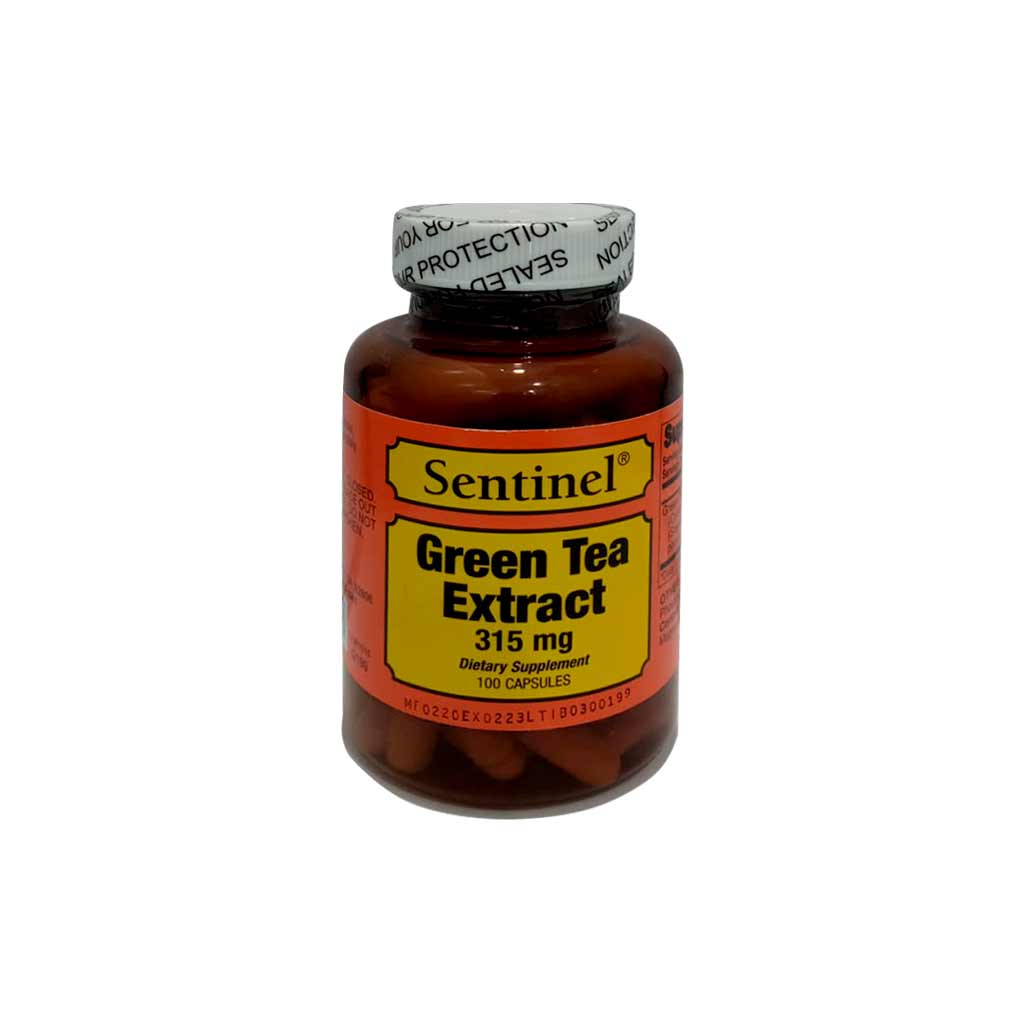 SENTINEL GREEN TEA EXTRACT 315MG CAPSULES 100'S