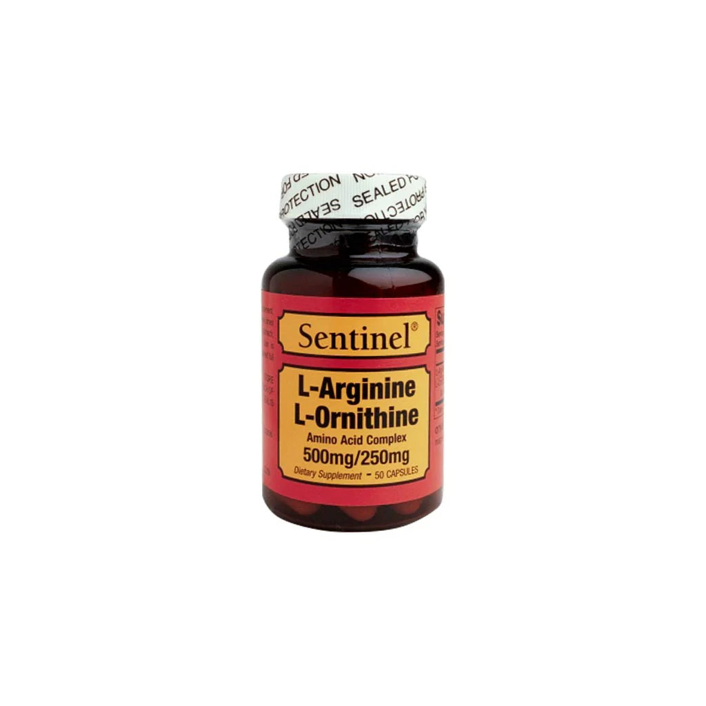Sentinel L-Arginine L-Ornithine Capsules 50'S