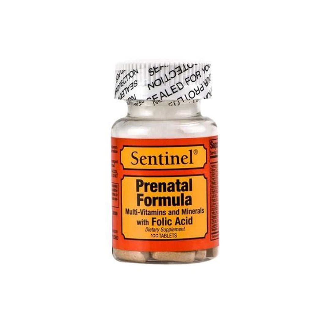 Sentinel Prenatal Formula Tablets 100'S