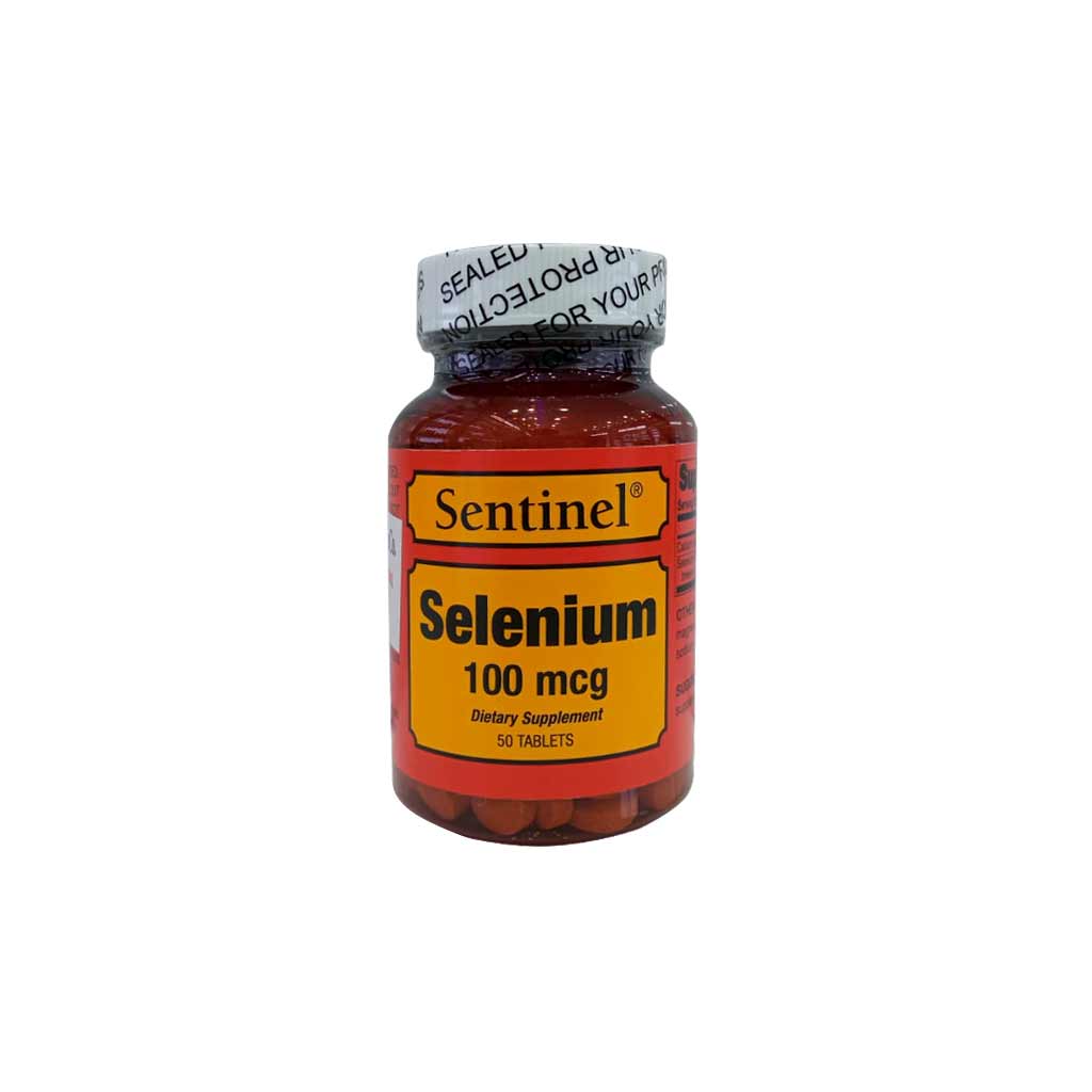 Sentinel Selenium 100mcg Tablets 50'S