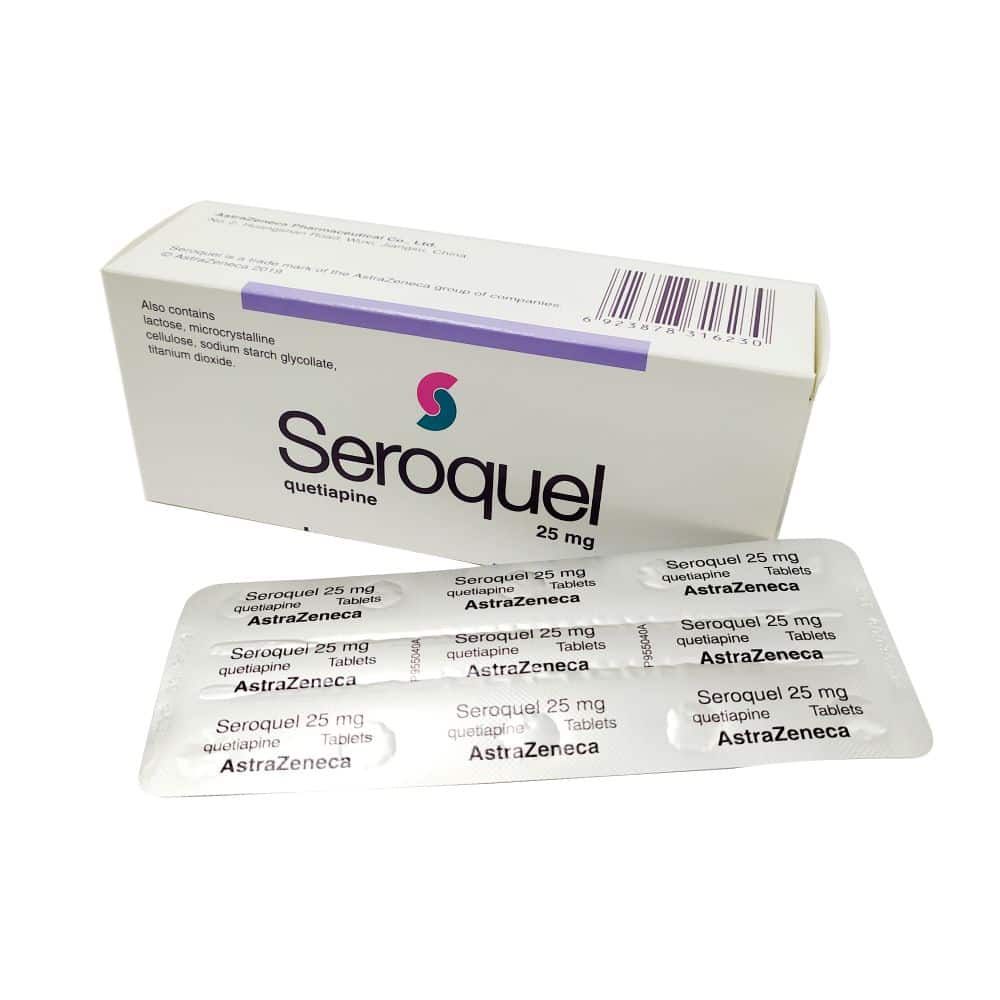 Seroquel 25 Mg Tablet 60'S