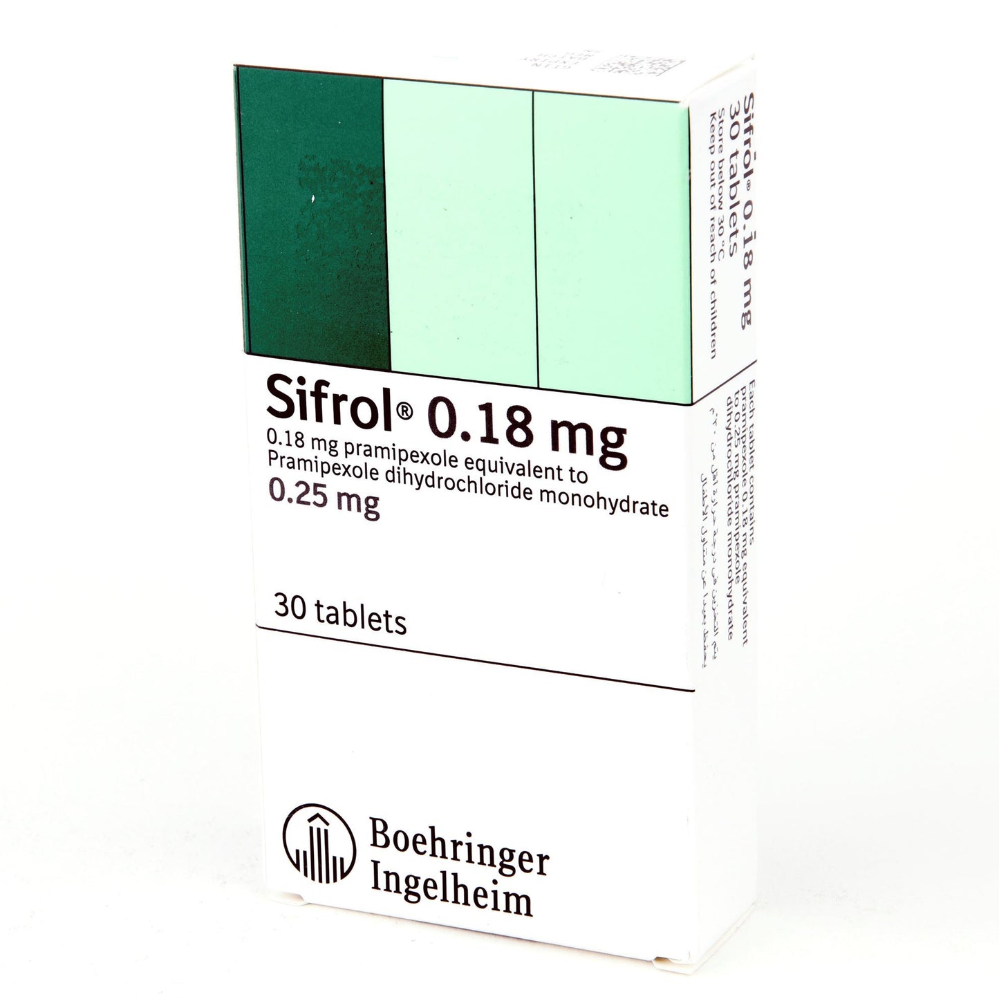 Sifrol O.18mg Tablets 30'S