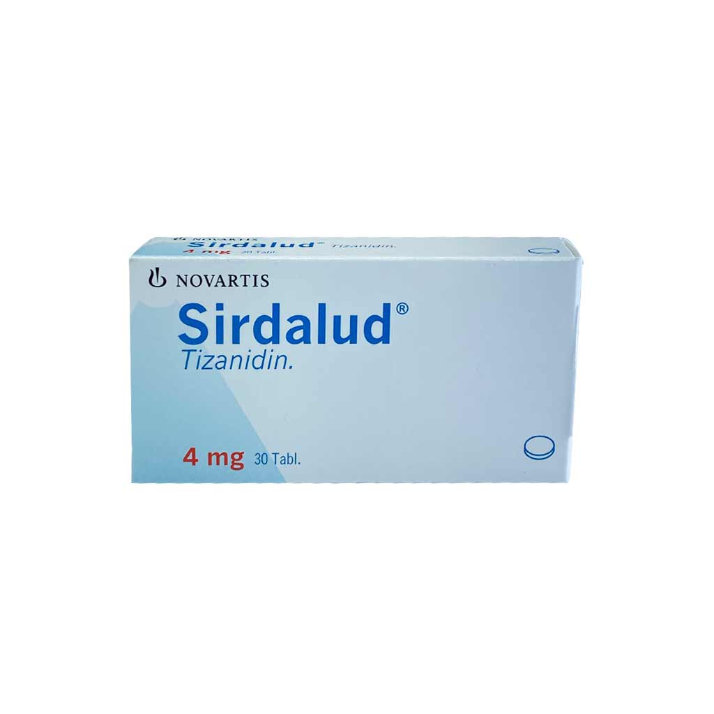 Sirdalud 4mg Tablets 30'S