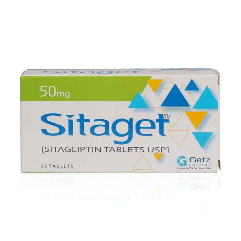 Sitaget 50Mg Tablets 35'S