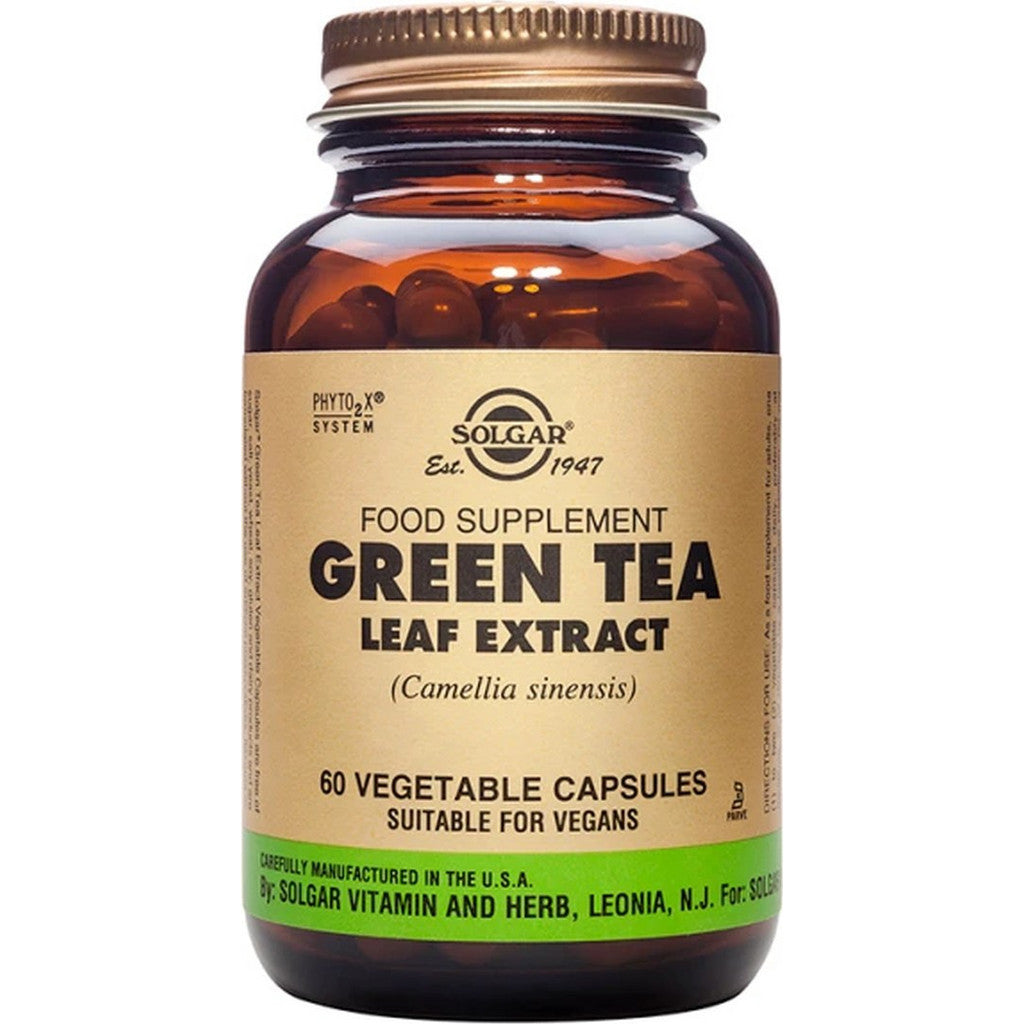 Solgar Green Tea Leaf Extract Capsules 60'S