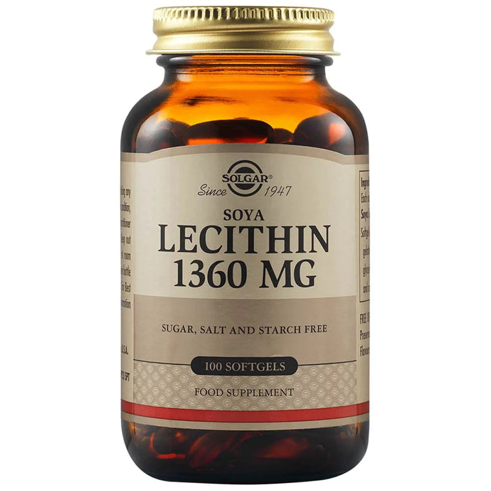 Solgar Lecithin 1360Mg Cap 100'S