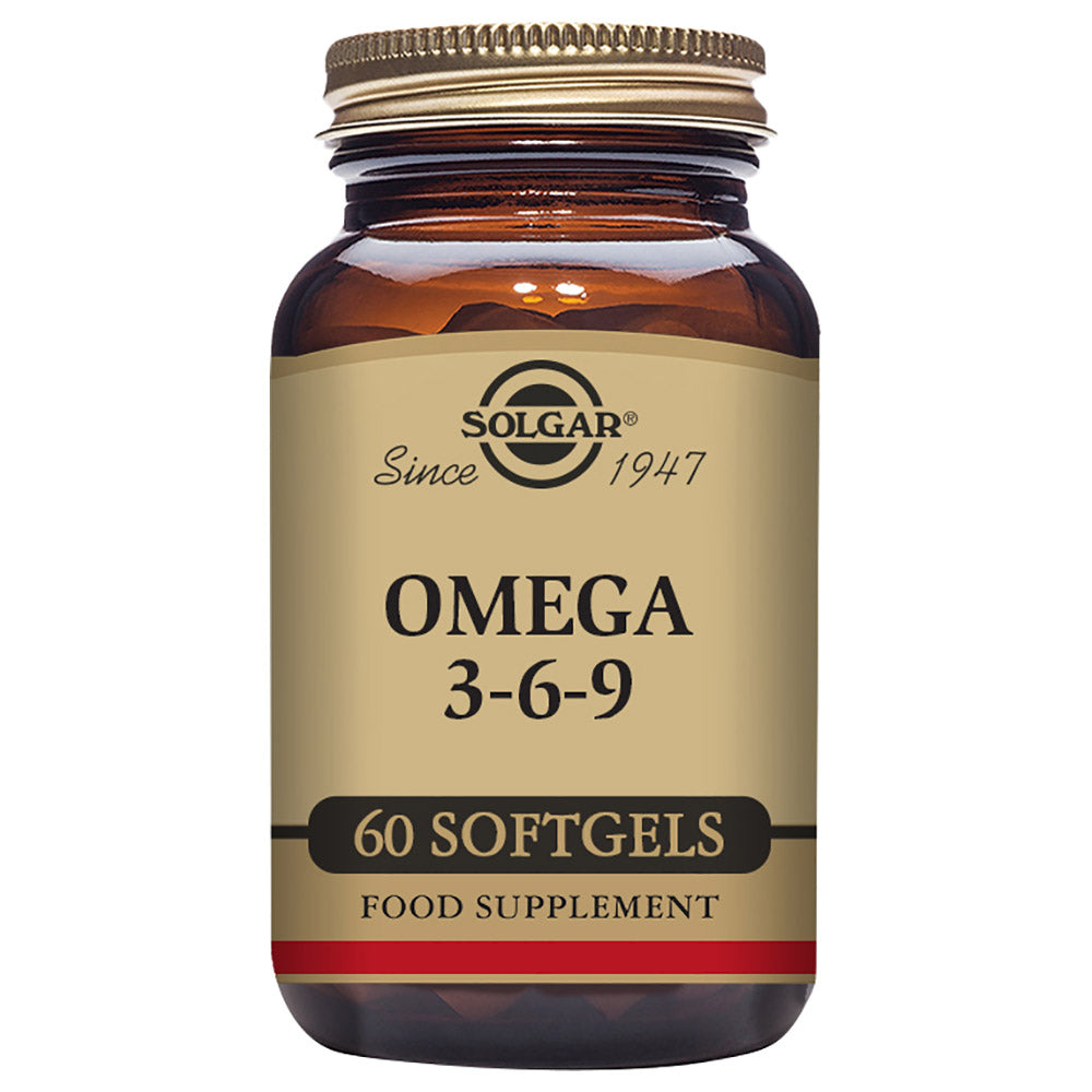 Solgar Omega 3-6-9 1300Mg Capsules 60'S