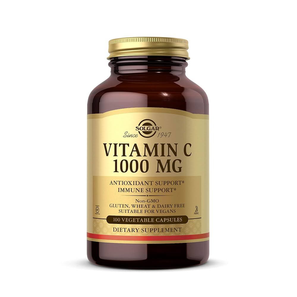 Solgar Vitamin C 1000Mg Capsules 100'S
