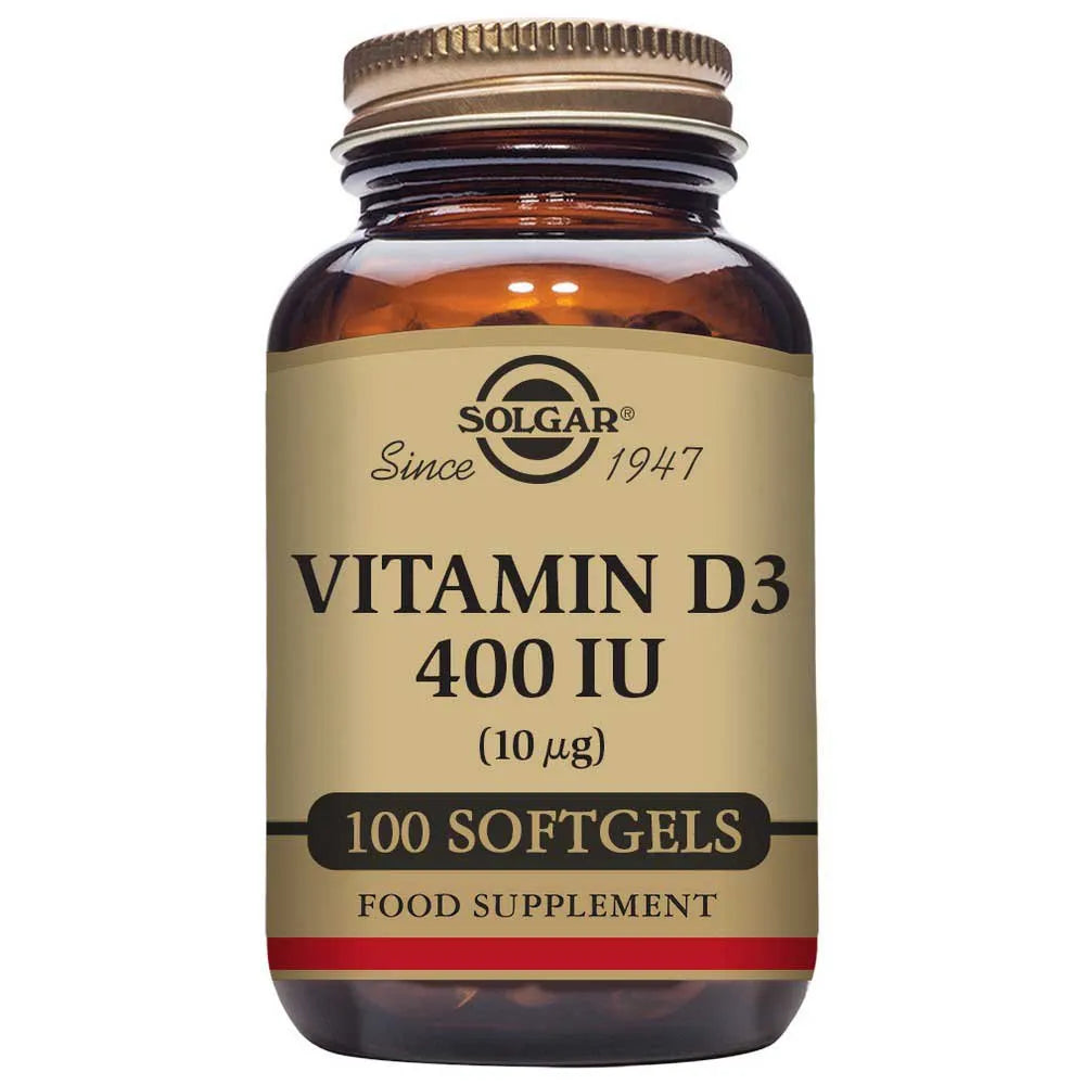 Solgar Vitamin D3 400Iu Capsules 100'S