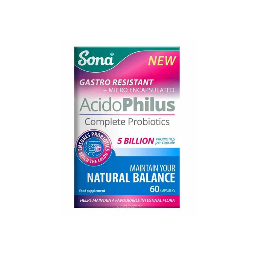 SONA ACIDOPHILUS COMPLETE PROBIOTICS CAPSULE 60'S