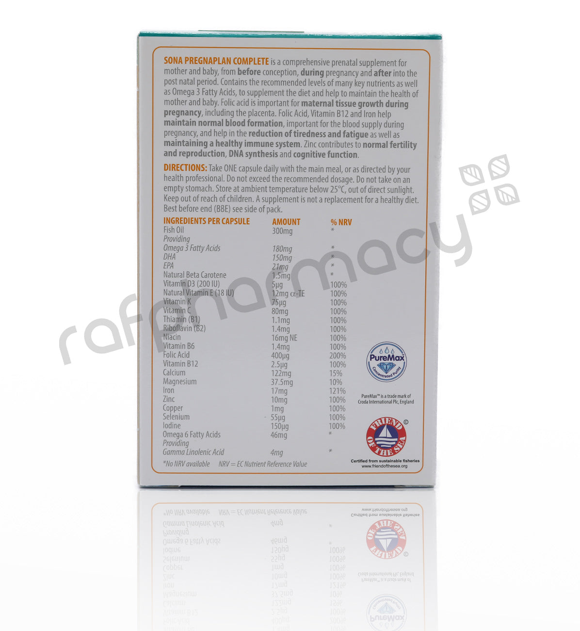 SONA PREGNAPLAN COMPLETE CAPSULES 30'S