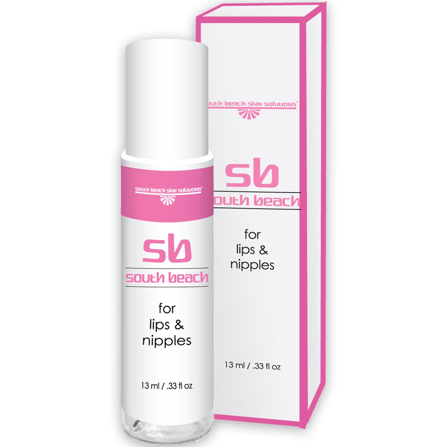 South Beach Lips And Nipples Roll On 13Ml