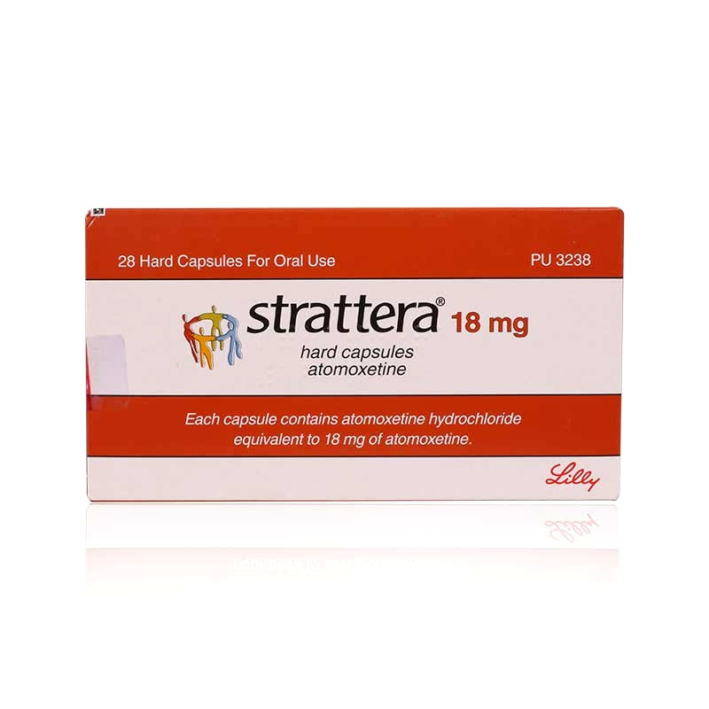 STRATTERA 18MG TABLET 28'S