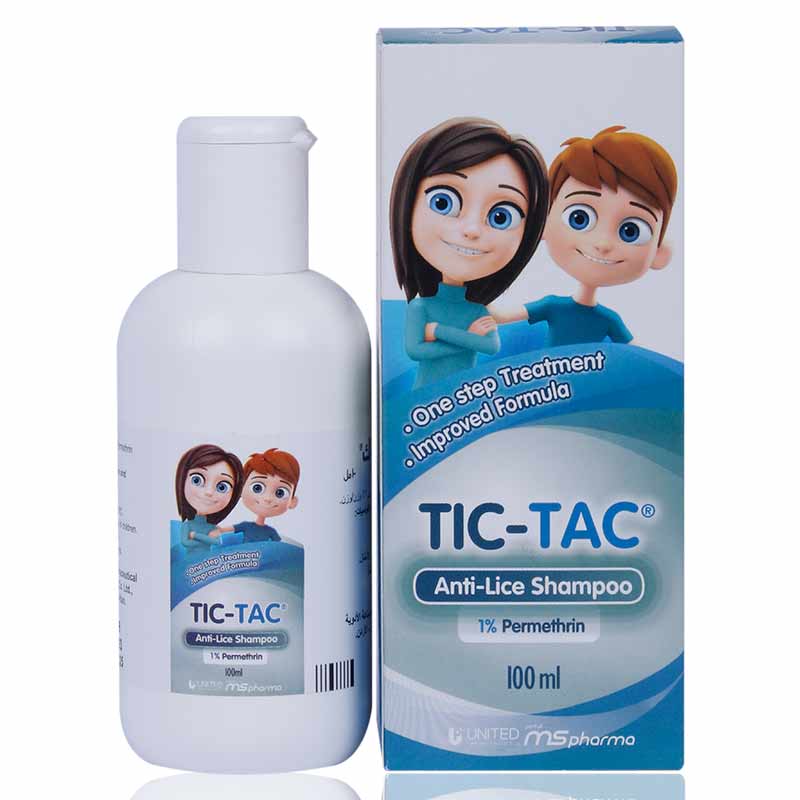 TIC-TAC 1% ANTI LICE SHAMPOO 100ML