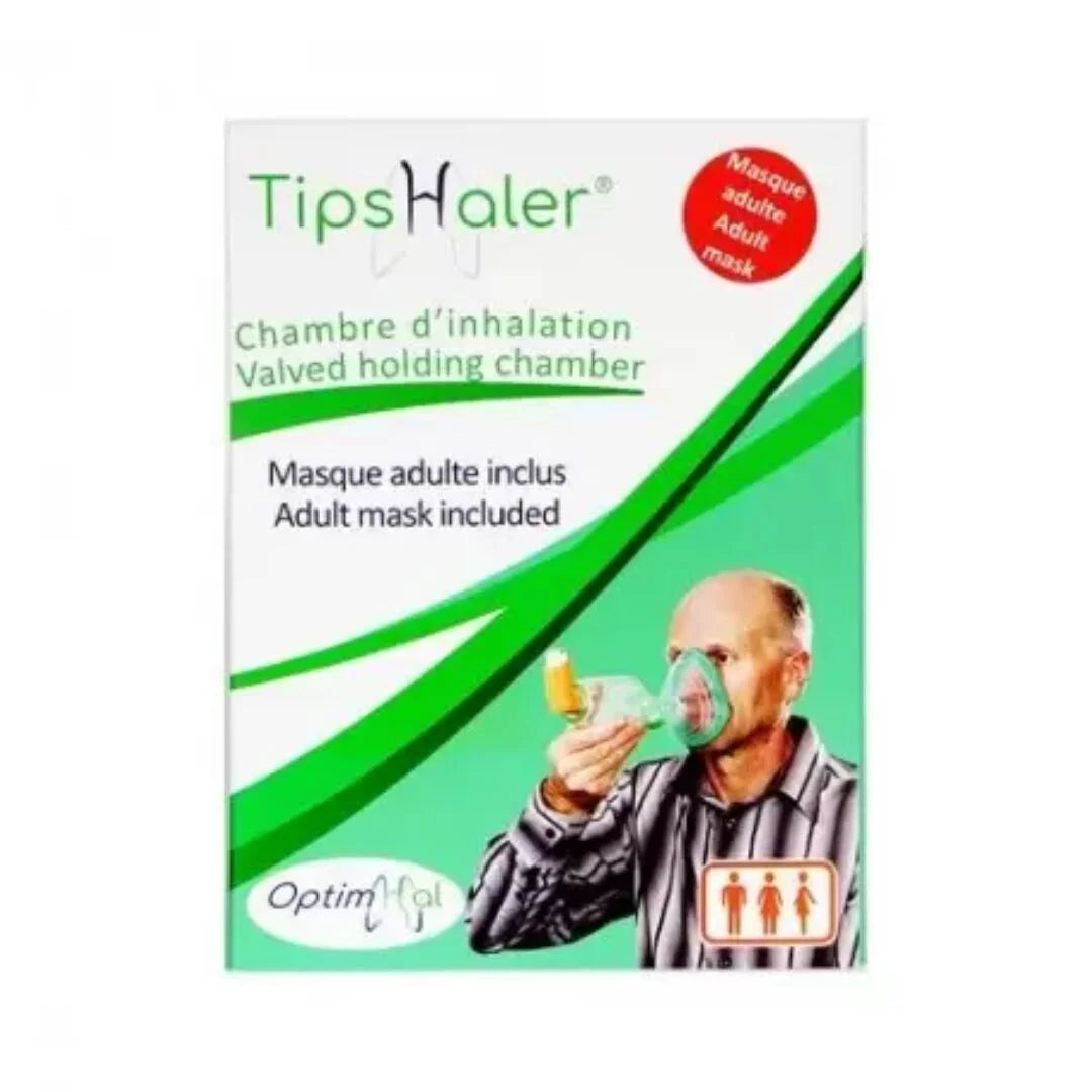 Tipshaler Valved Holding Chamber Adult