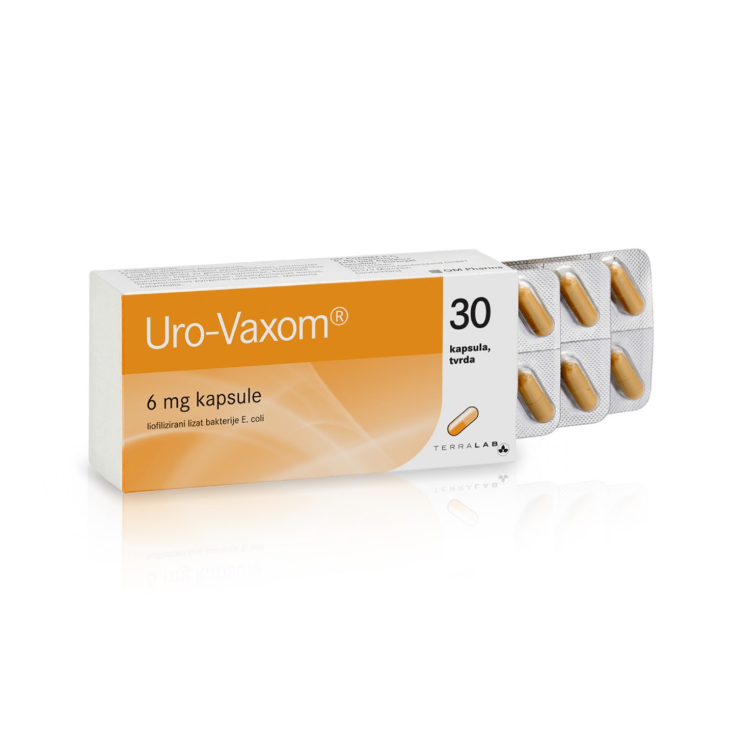 Uro-Vaxom 6mg Capsules 30'S