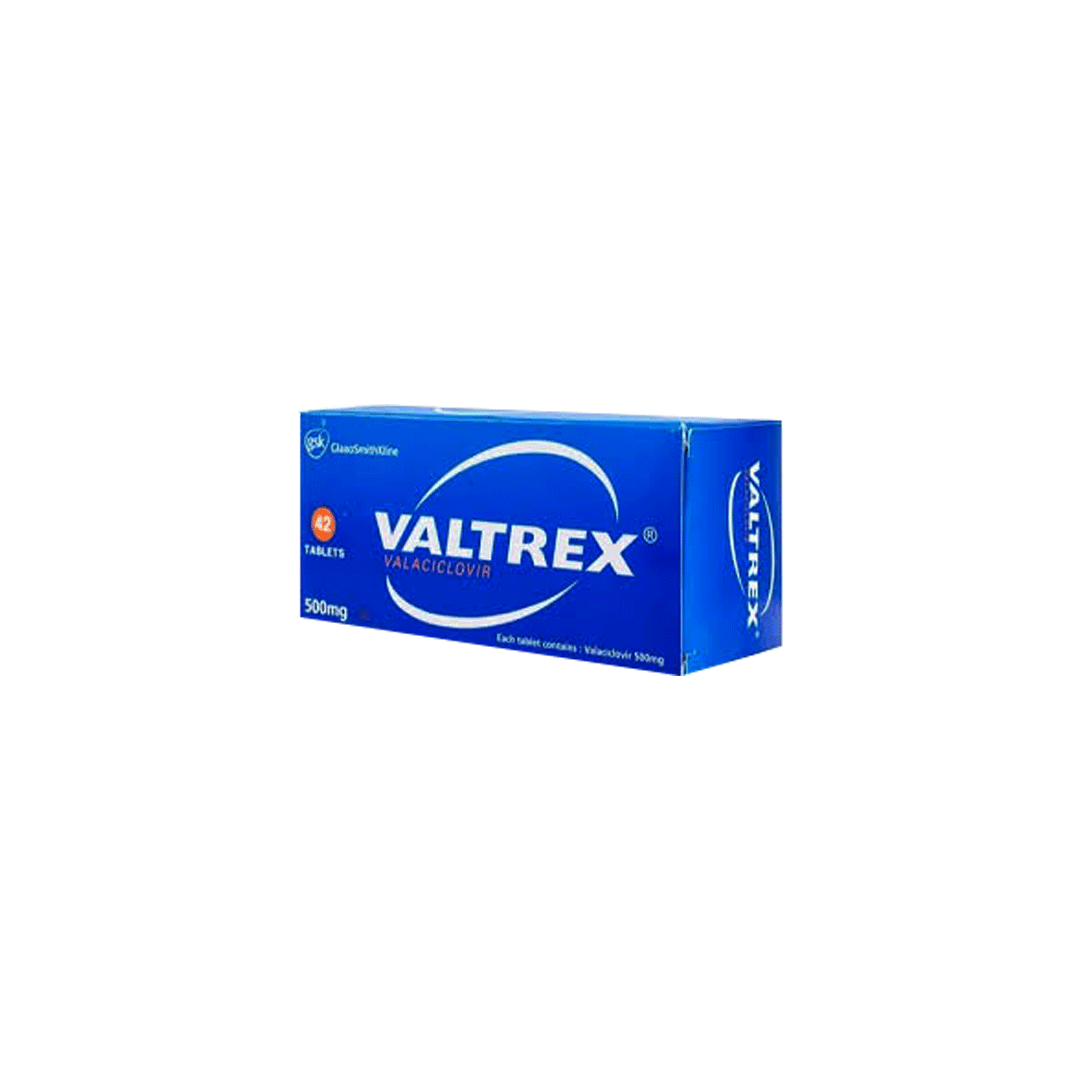 Valtrex 500mg Tablets 42'S
