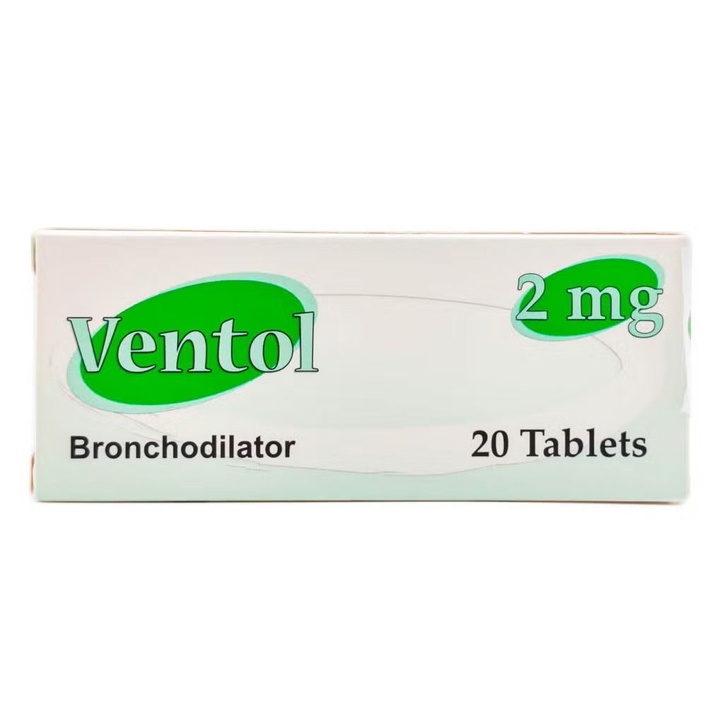 Ventol 2Mg Tablets 20'S