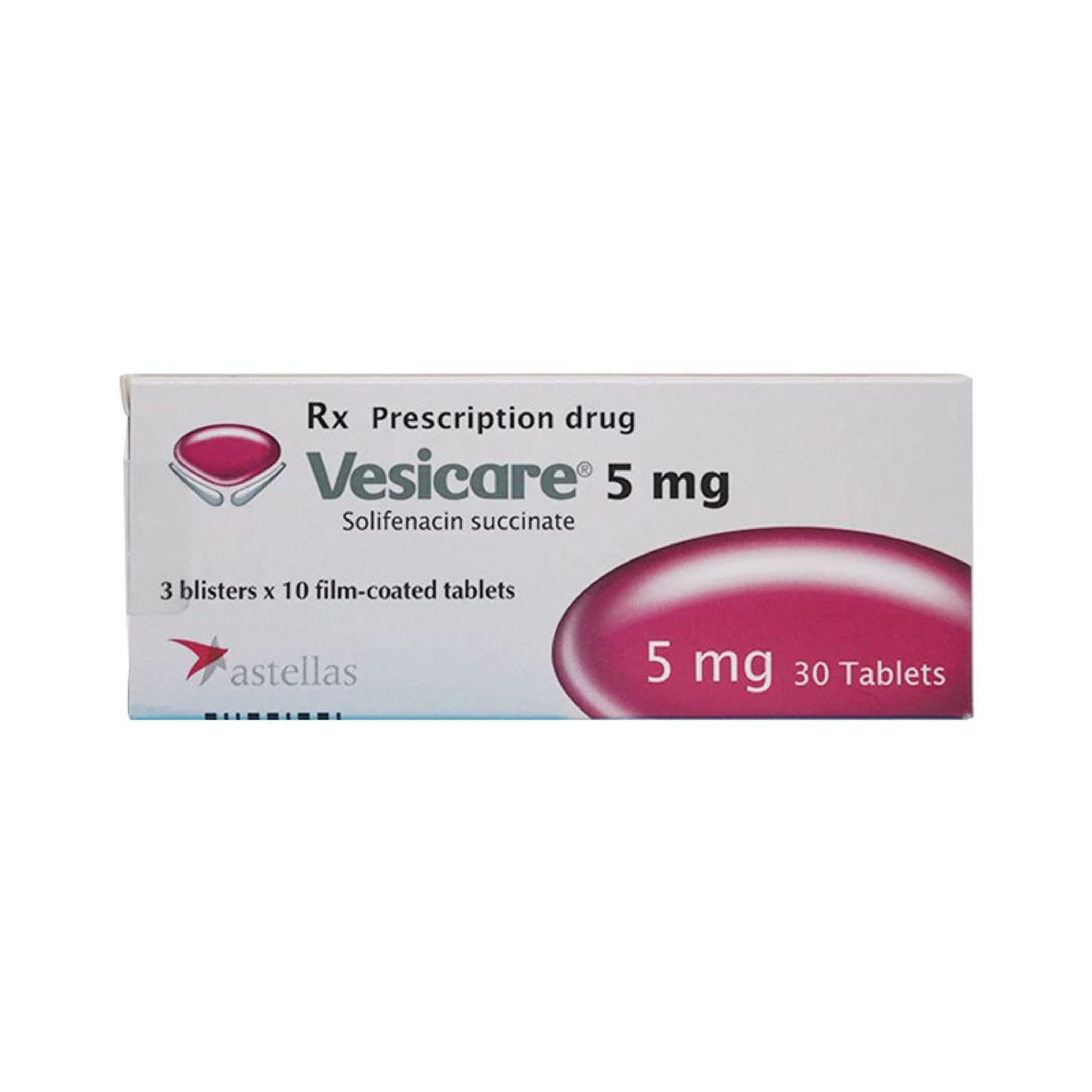 Vesicare 5Mg Tablets 30'S