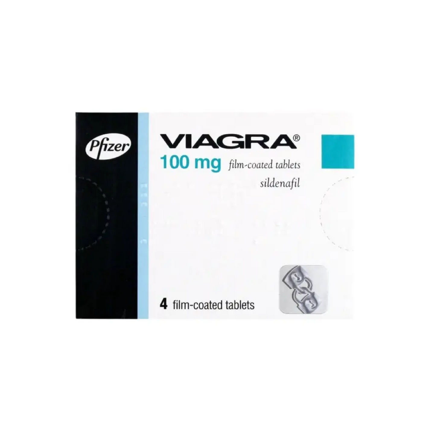 Viagra 100mg Tablets 4'S
