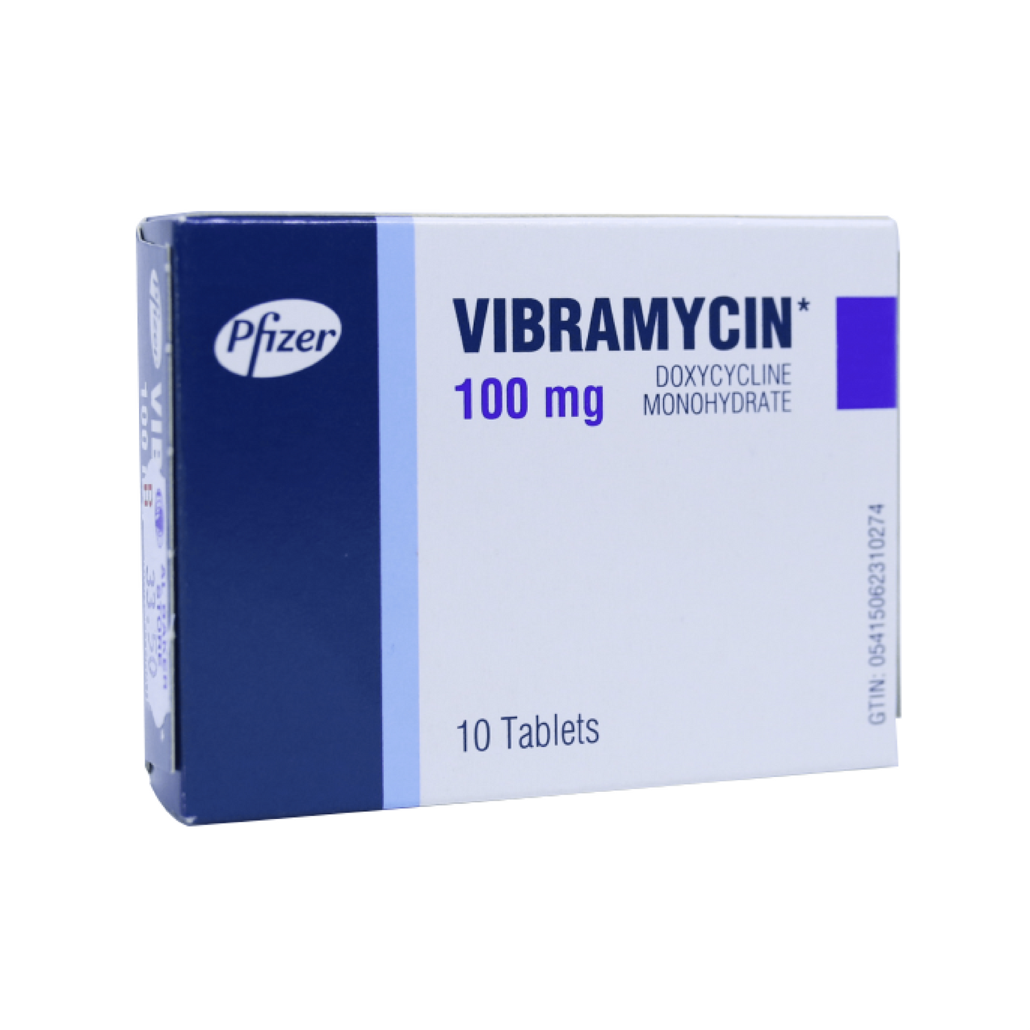 Vibramycin 100mg Tablets 10'S