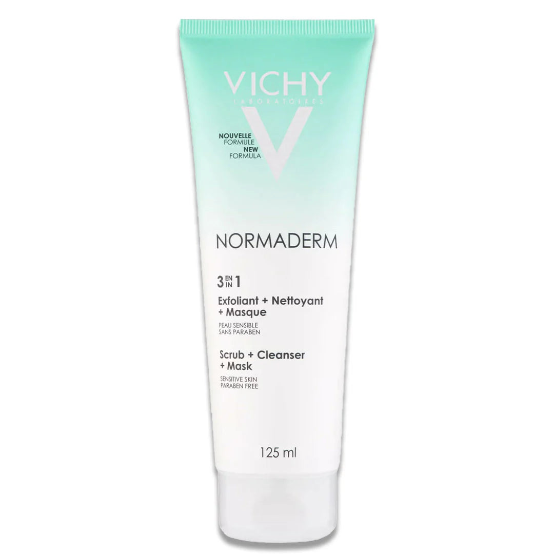 Vichy Normaderm 3 In 1 Clear Scrub +Mask 125Ml