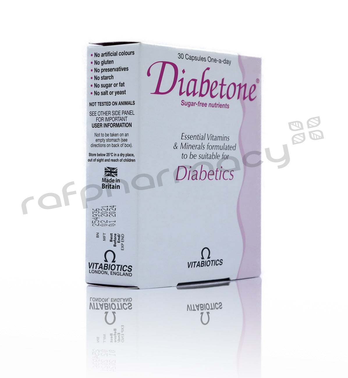 VITABIOTICS DIABETONE CAP 30'S