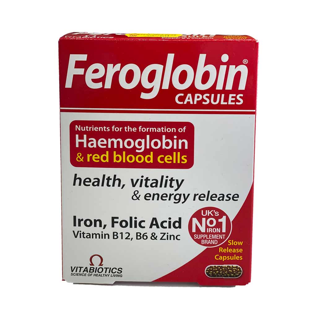 Vitabiotics Feroglobin B12 Cap 30'S