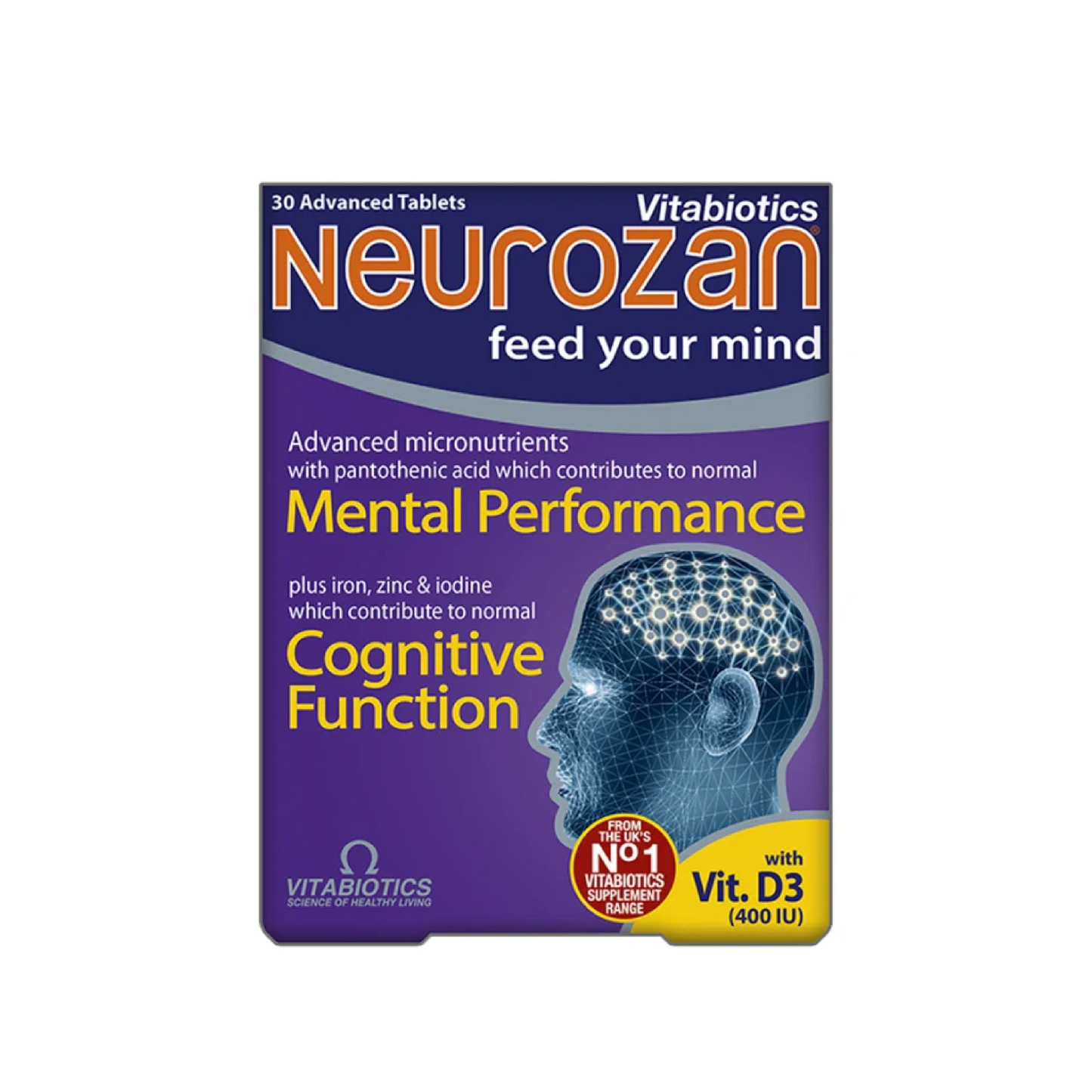 Vitabiotics Neurozan Tablets 30S'