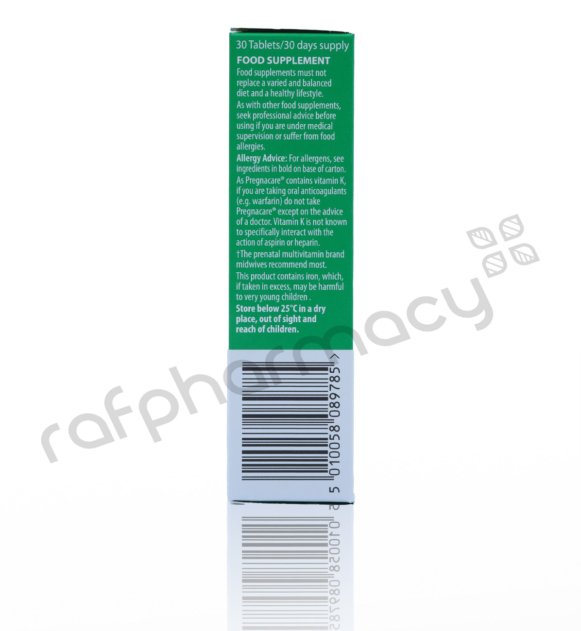 VITABIOTICS PREGNACARE ORIGINAL TABLETS 30'S