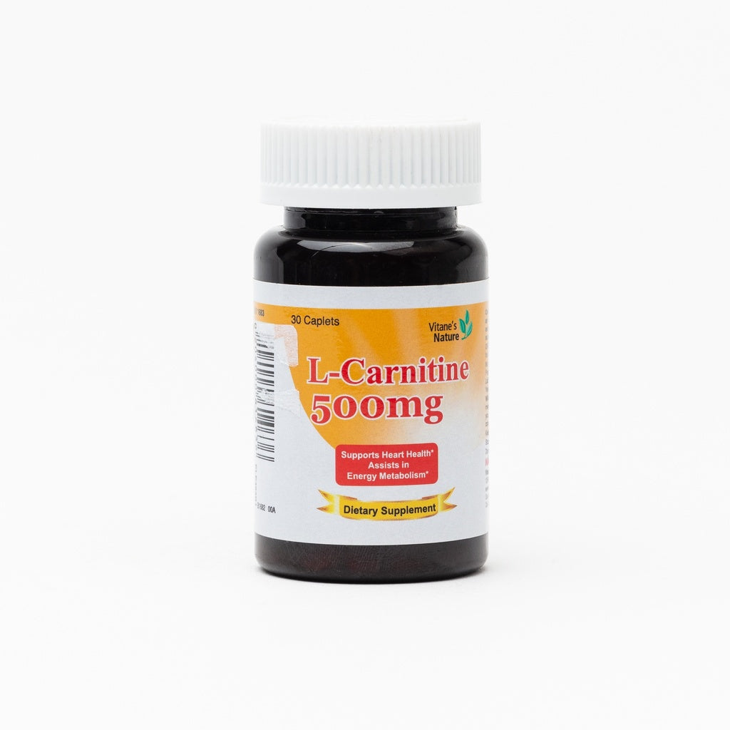 VITANE L-CARNITINE 500MG CAPSULE 30'S