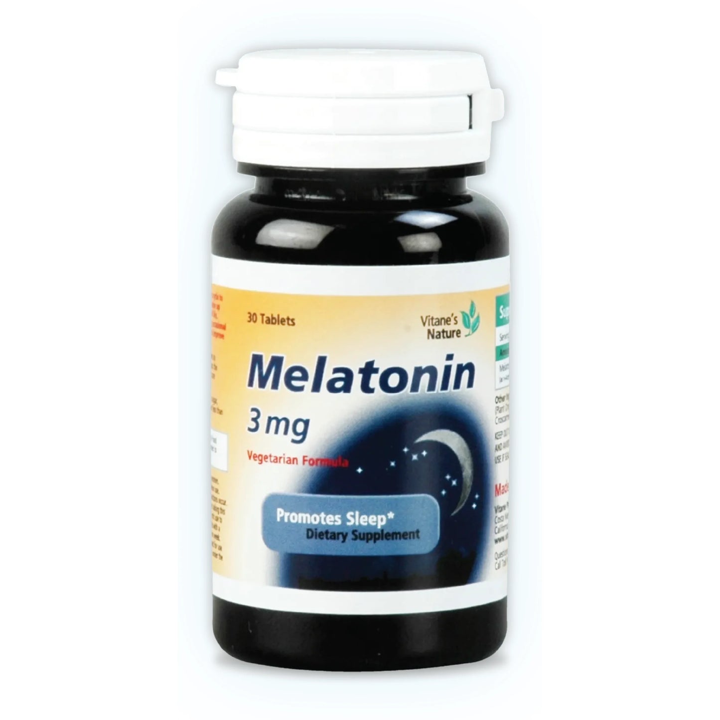 Vitane's Nature Melatonin 3Mg Tablets 30'S