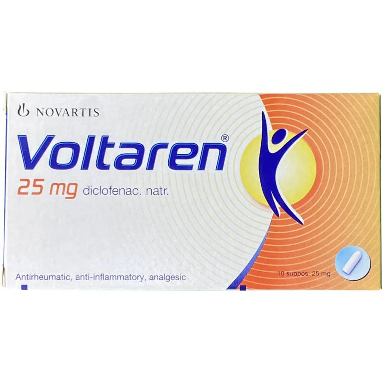 Voltaren 25Mg Suppositories 10'S