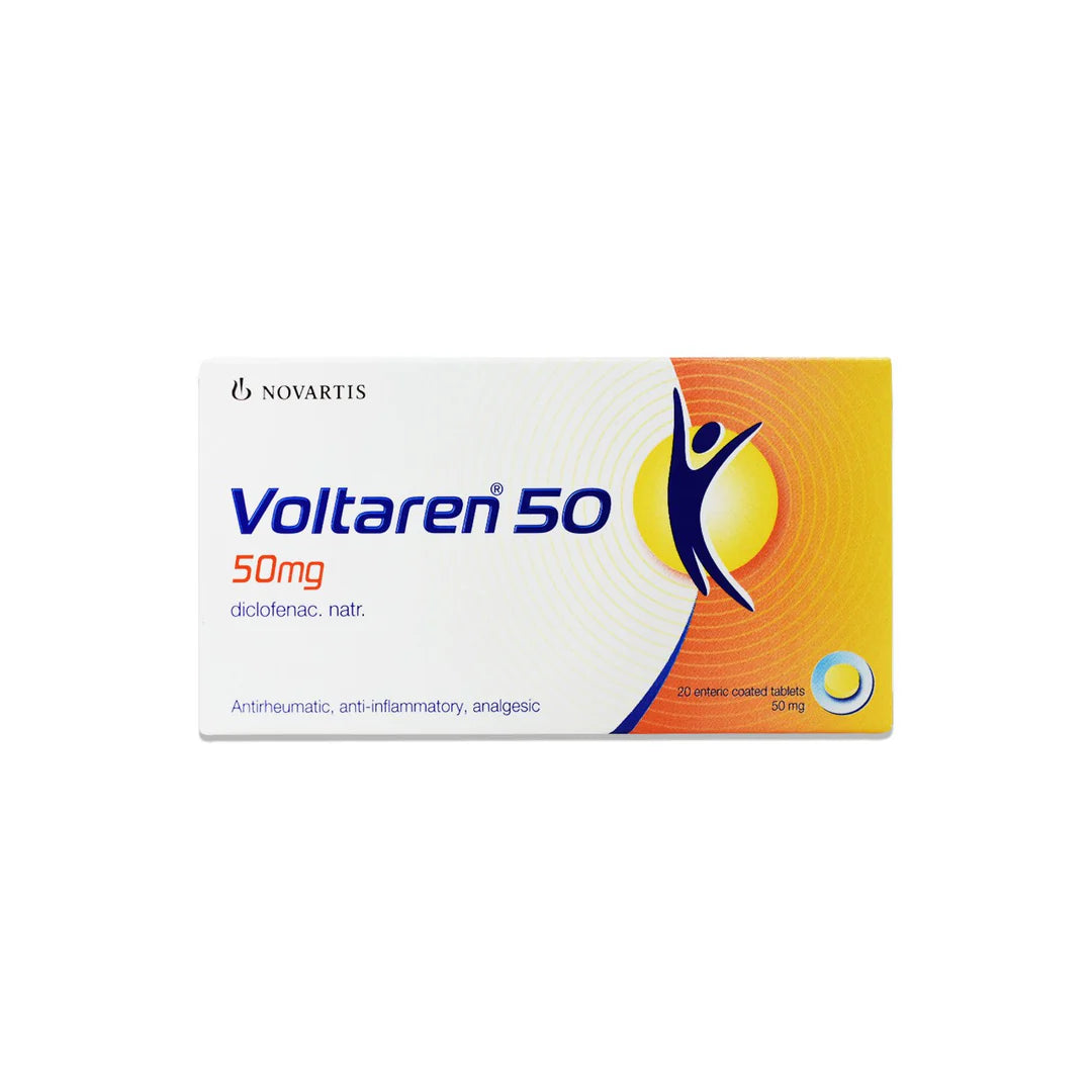 Voltaren 50mg Tablets 20'S