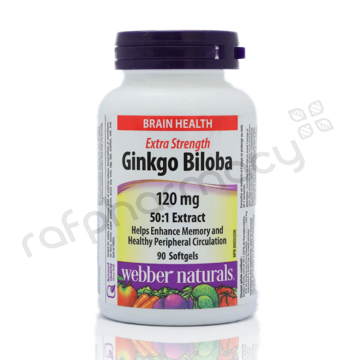 W-N Ginkgo Biloba 120mg 90'S