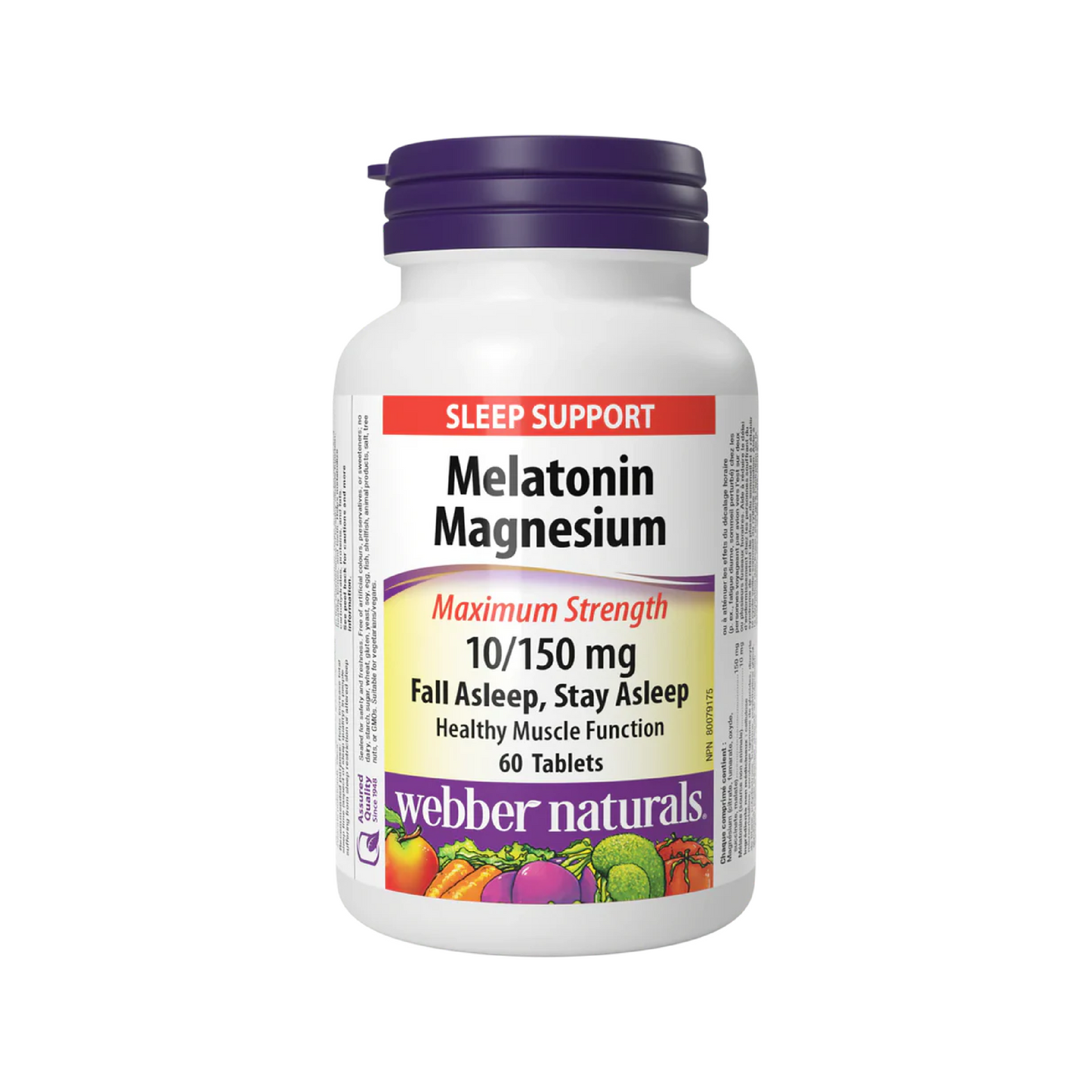 WN MELATONIN MAGNESIUM 10/150 MG TAB 60'S