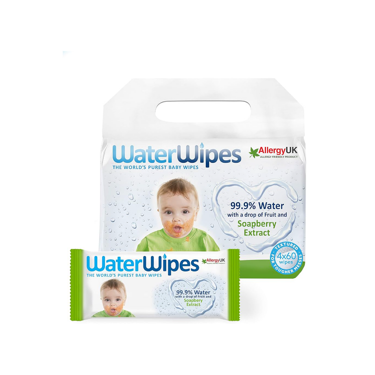 Waterwipes Soapberry Extract Value Pack 4X60 240'S