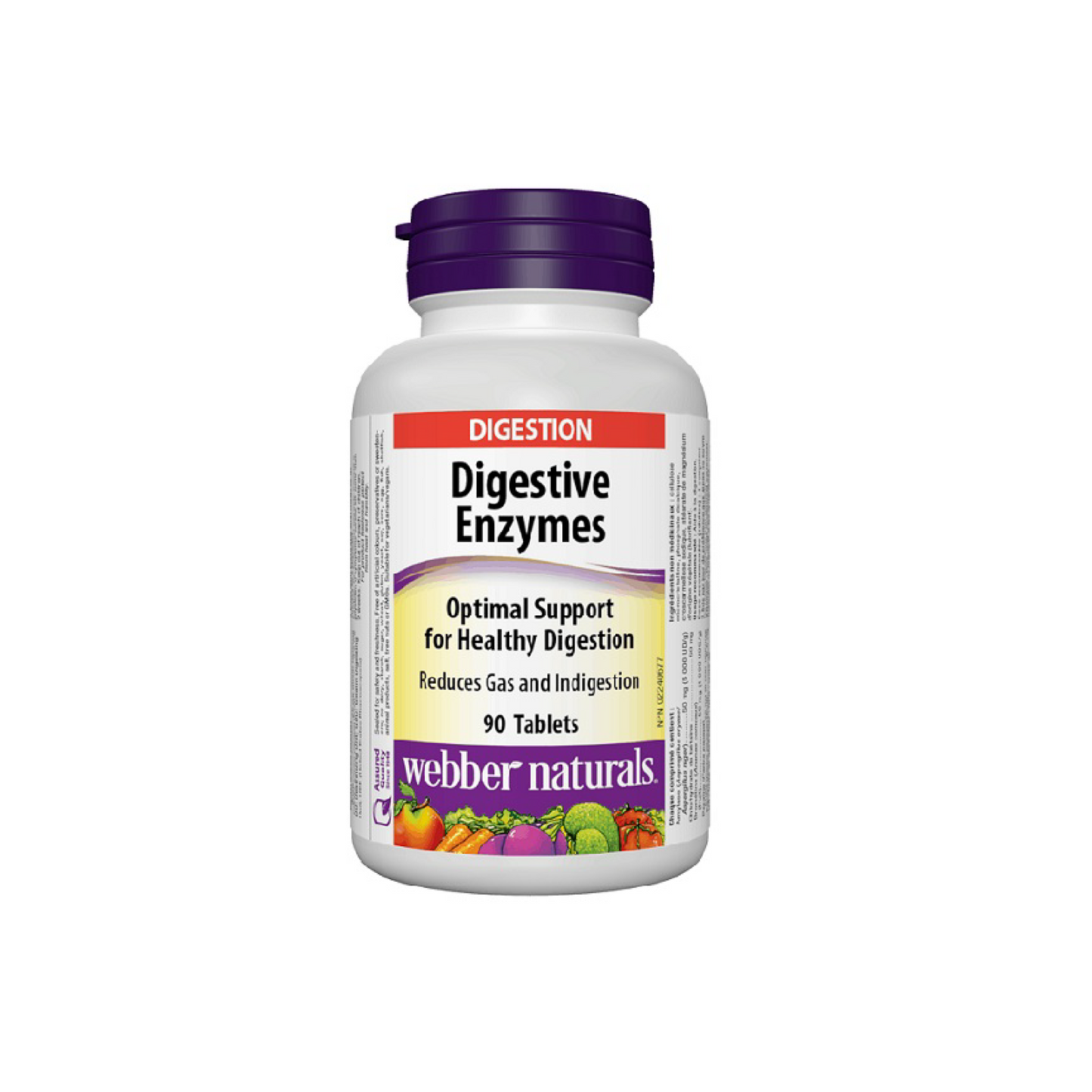 Webber Natural Digestive Enzymes Tablet 1x90'S