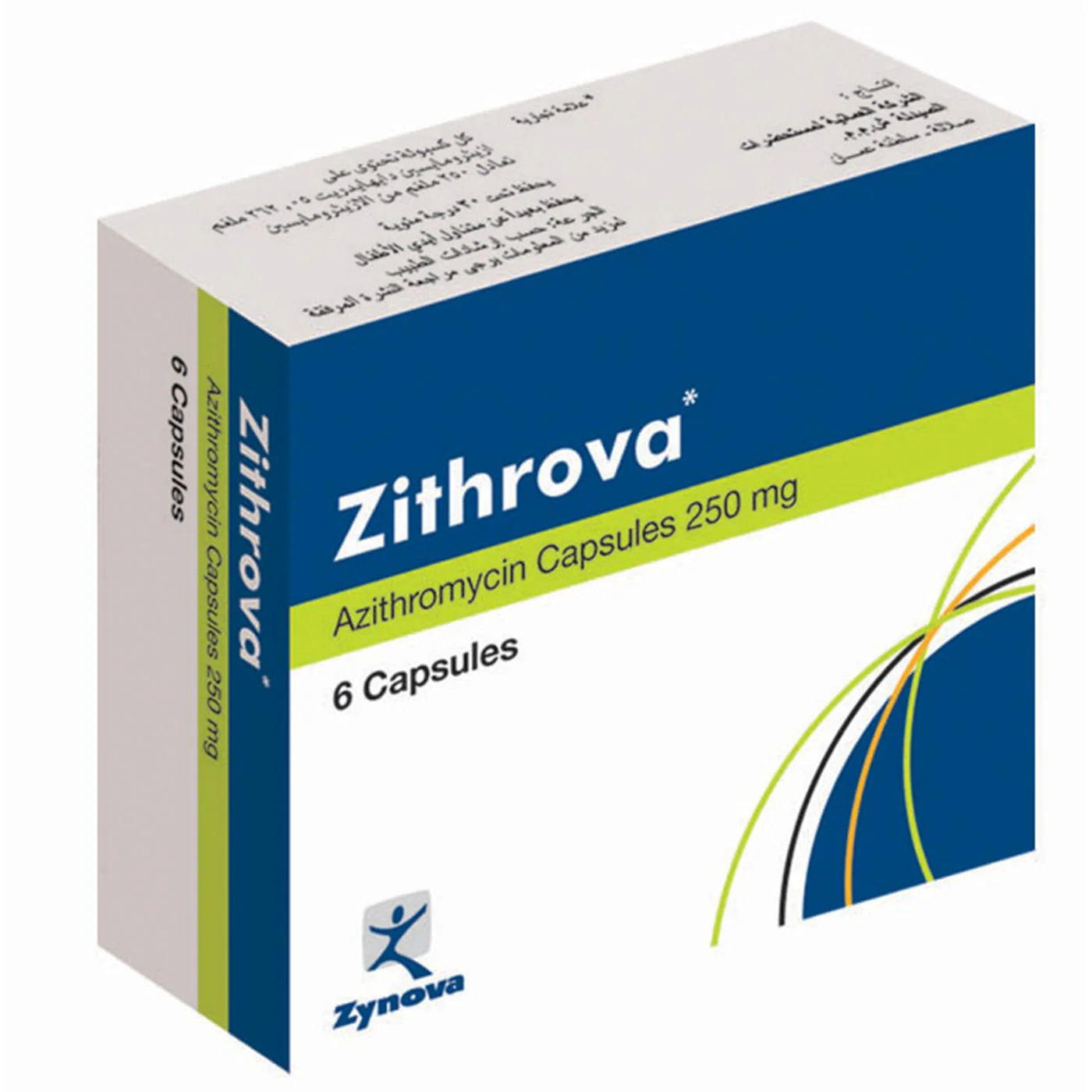 Zithrova 250mg Capsules 6'S