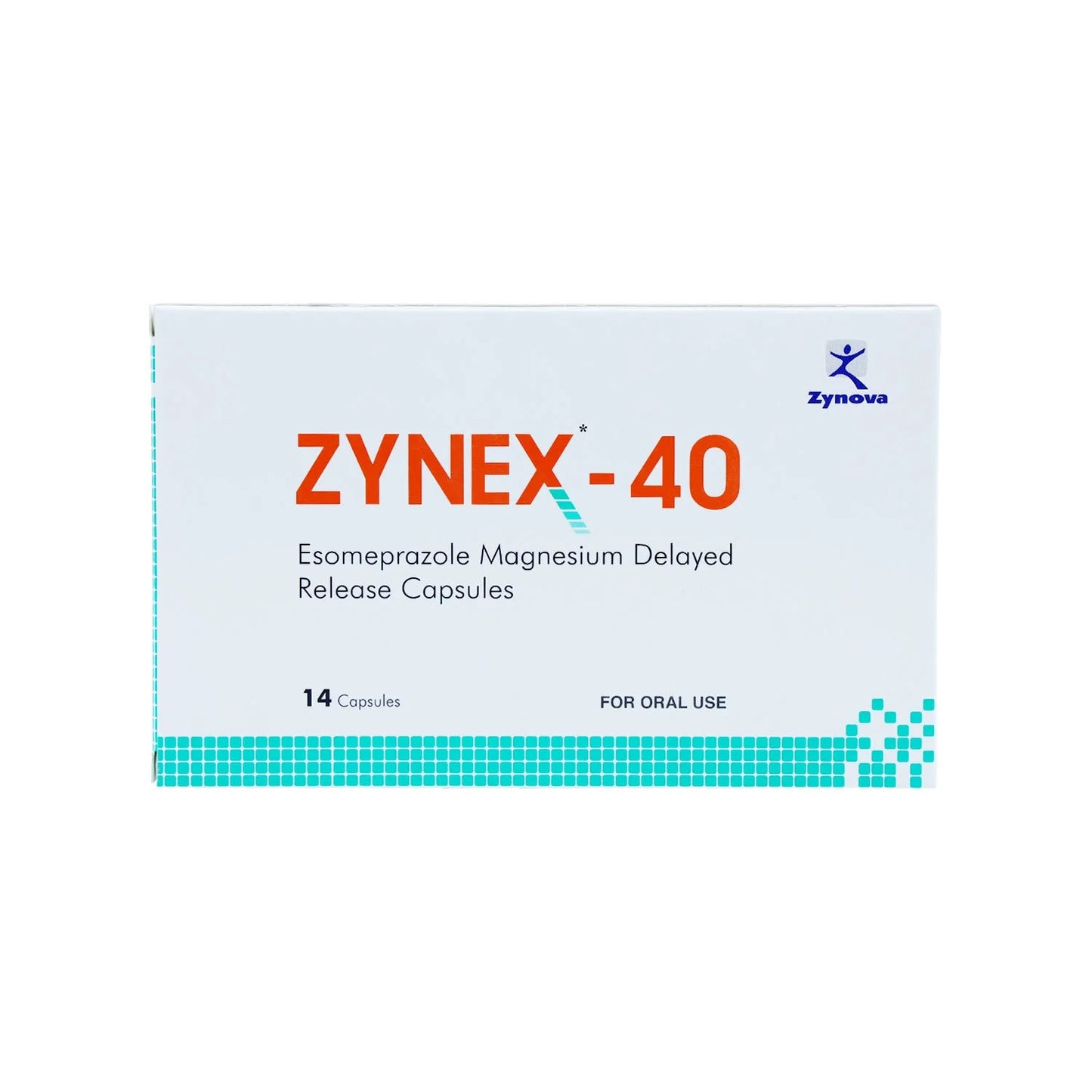 Zynex 40mg Capsules 14'S
