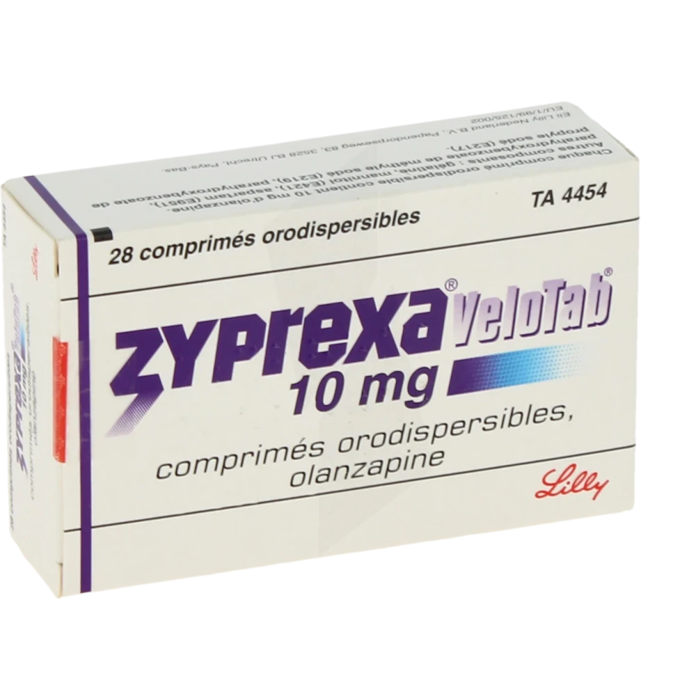 Zyprexa Velotab 10mg Orodispersible Tablets 28'S