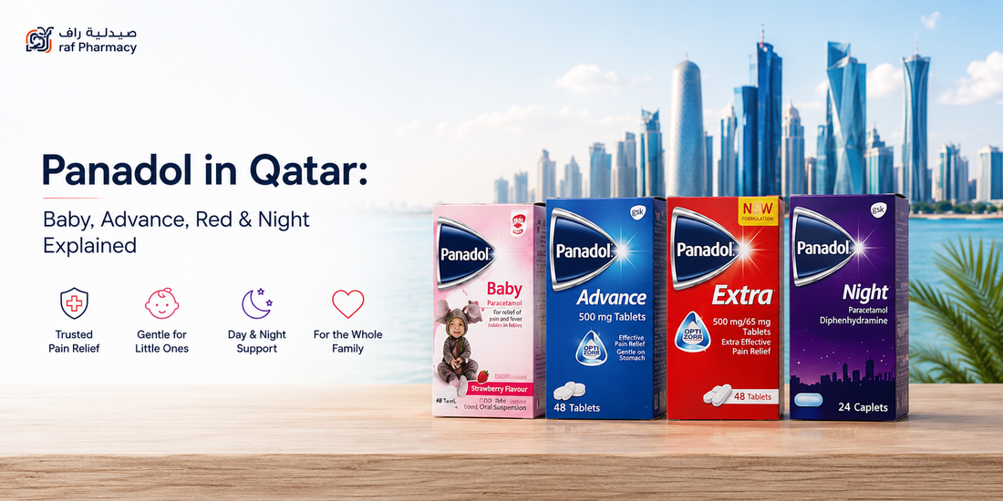 Panadol in Qatar: Baby, Advance, Extra & Night Explained — Uses, Doses & Where to Buy Online