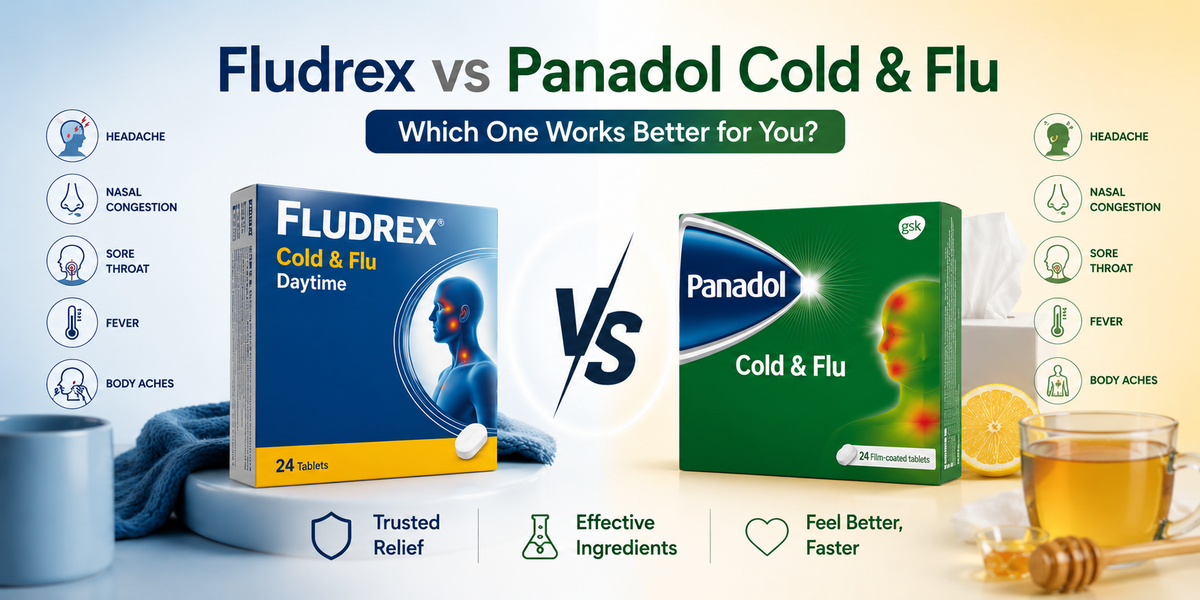 Fludrex vs Panadol Cold & Flu: Which Is Better for Cold Symptoms? – Raf ...