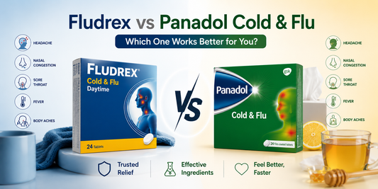 Fludrex vs Panadol Cold & Flu
