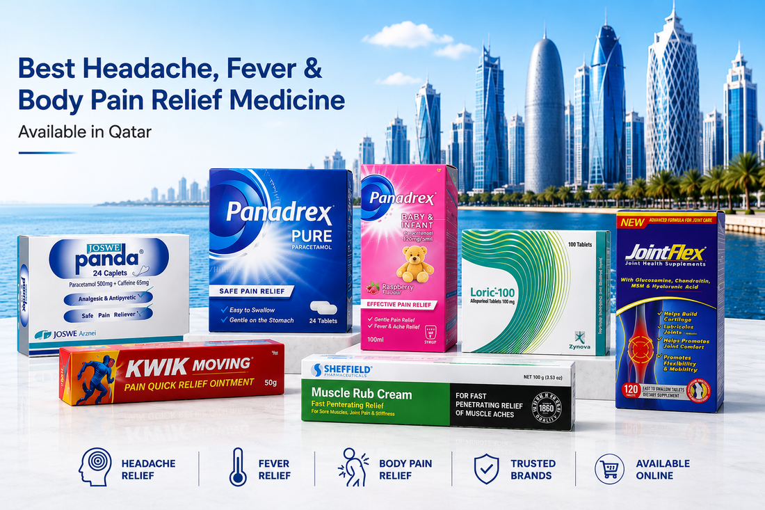 Best Headache, Fever & Body Pain Relief Medicine Available in Qatar